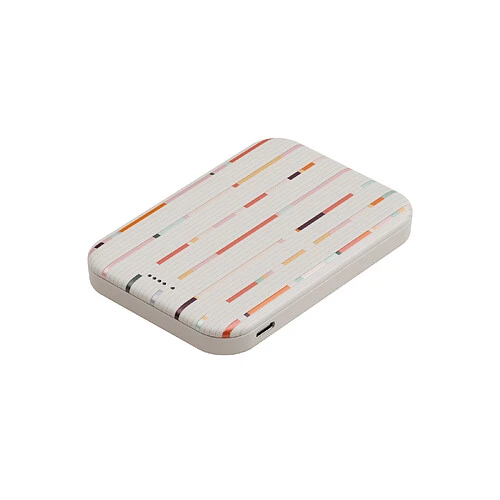 Внешний аккумулятор UNIQ Lexa 5000 DE Premium Leatherette Magnetic Power Bank (Бежевый)