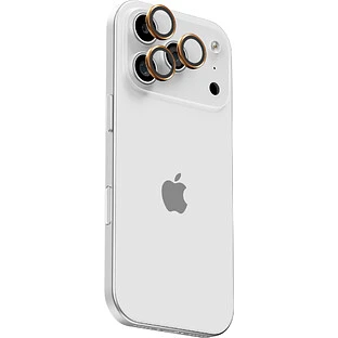 Стекло защитное uBear Nano Lens Shield для iPhone 17 Pro/Pro Max, оранжевое