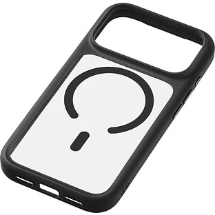 Чехол защитный uBear Shade Case для iPhone 17 Pro, MagSafe совместимый, усиленный, силк-тач, черный