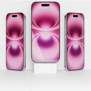 Стекло защитное 2.5D VLP Ice Glass для iPhone 17/17 Pro/16 Pro, без рамок