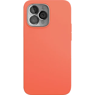 Силиконовый чехол VLP для iPhone 13 Pro, коралловый