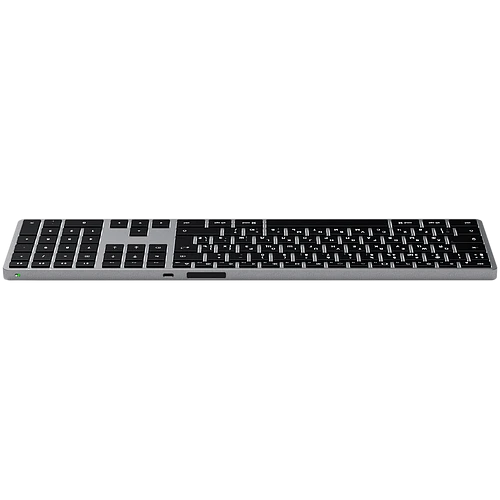 Беспроводная клавиатура Satechi Slim X3 Bluetooth Keyboard. Раскладка - Русская. Цвет: серый космос