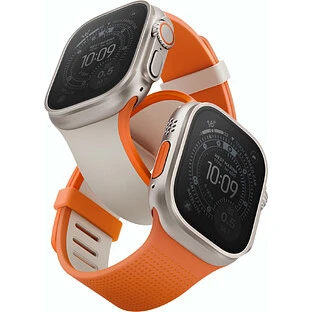 Ремешок Uniq для Apple Watch 49/46/45/44 mm Revix IV Clay/Volt Orange