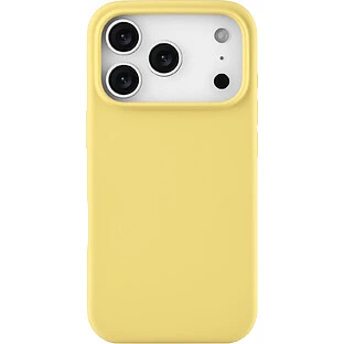 Чехол защитный uBear Touch Mag Case для iPhone 17 Pro, MagSafe совместимый, силикон, софт-тач, светло-желтый