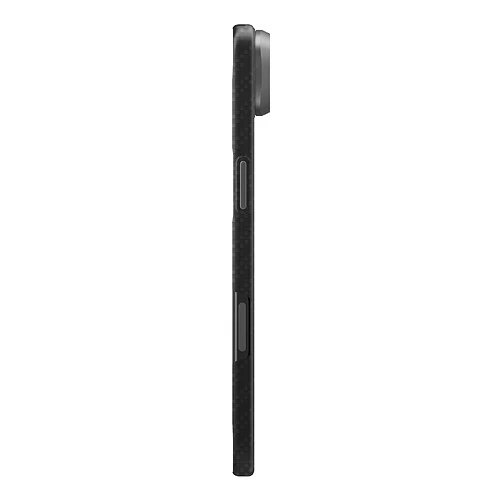 Чехол Uniq для iPhone Air KEVA EDGE Full Kevlar Carbon Black (MagSafe)