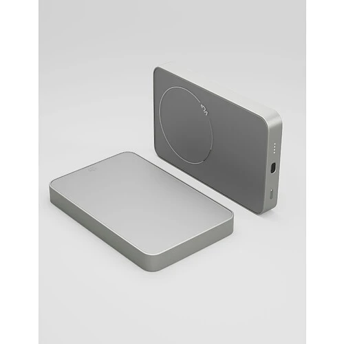 Аккумулятор внешний VLP Diamond Energy MagSafe, Qi2, 10000 mAh, USB-C, натуральный титан