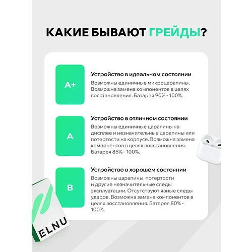 iPhone 15 Pro 256GB восстановленный by ELNU, Грейд A, Синий титан