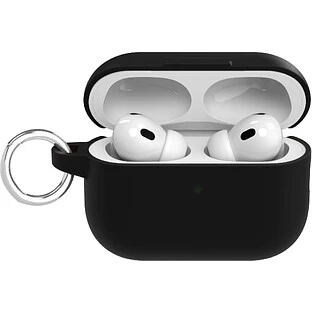 Чехол силиконовый VLP Grase Case для AirPods Pro 3, черный