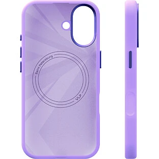 Чехол защитный VLP Aster Pro Case с MagSafe для iPhone 17, лавандовый