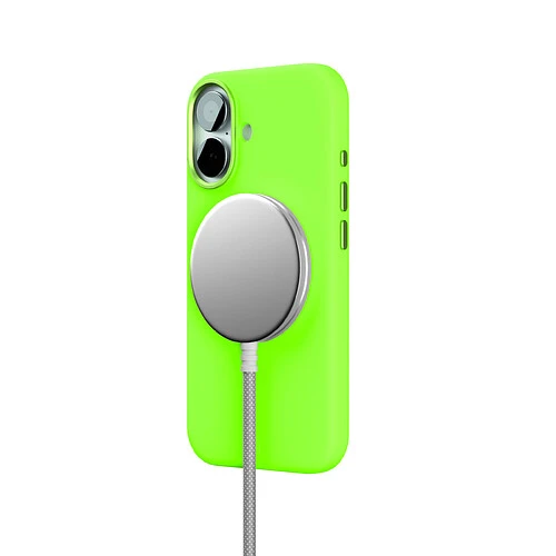 Чехол защитный VLP Aster Pro Case с MagSafe для iPhone 17, лайм