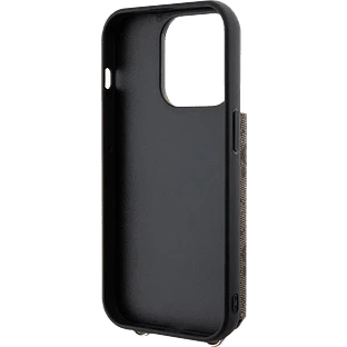 Guess для iPhone 14 Pro чехол Crossbody cardslots magnetic 4G Hard Brown