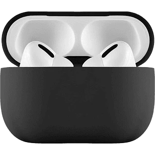 Чехол защитный Airpods Pro 2 Touch Pro Silicone Case, 1,5 мм усиленный, черный