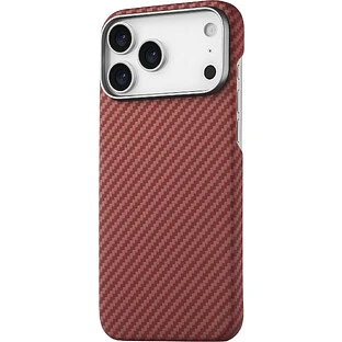 Чехол защитный uBear Supreme Case для iPhone 17 Pro Max, ультратонкий, материал Кевлар, MagSafe совместимый, оранжевый