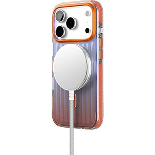 Чехол защитный VLP Pulse Case с MagSafe для iPhone 17 Pro Max, оранжевый