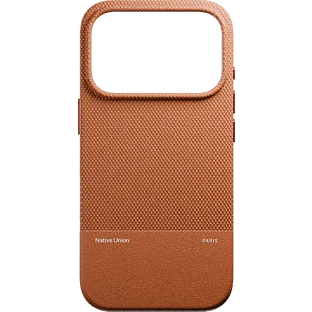 (RE)CLASSIC CASE FOR IPHONE 17 PRO TAN, чехол защитный для iPhone 17 PRO, цвет: коричневый