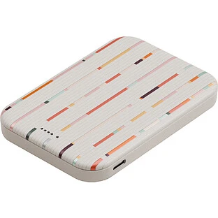 Внешний аккумулятор UNIQ Lexa 5000 DE Premium Leatherette Magnetic Power Bank (Бежевый)
