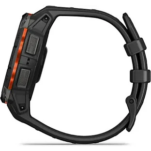 Умные часы Garmin Instinct 3, 45 мм, Solar Black with Black Silicone Band