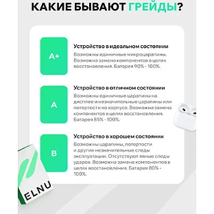 iPhone 14 128GB восстановленный by ELNU, Грейд A, Темная ночь