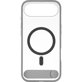 Чехол защитный uBear Stand 360° Mag Case для iPhone Air, MagSafe совместимый, силикон, софт-тач, серый