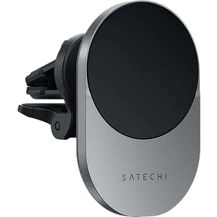 Автомобильное беспроводное зарядное устройство Satechi Qi2 Wireless Car Charger 15W. Цвет: серый