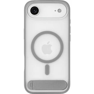 Чехол защитный uBear Stand 360° Mag Case для iPhone Air, MagSafe совместимый, силикон, софт-тач, серый