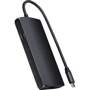 Адаптер Satechi USB-C Multiport Adapter 8K With Ethernet V3, Midnight