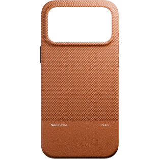 (RE)CLASSIC CASE FOR IPHONE 17 PRO MAX TAN, чехол защитный для iPhone 17 PRO MAX, цвет: коричневый