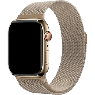 Ремешок uBear Spark для Apple Watch S/M (38, 40, 41 мм), стальной, золотой