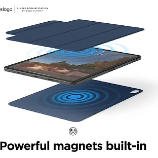 Чехол Elago для iPad Air 10.9 (2020/22 4/5th)/11 (М2-М4) Magnetic Folio Blue