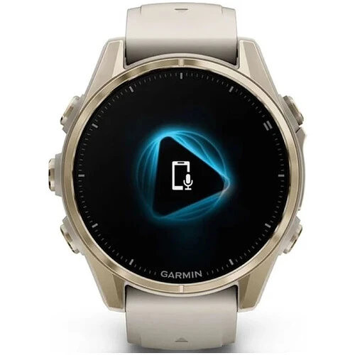 Умные часы Garmin Fenix 8 AMOLED Sapphire 43 мм, Soft Gold
