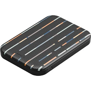 Внешний аккумулятор UNIQ Lexa 5000 DE Premium Leatherette Magnetic Power Bank (Черный)