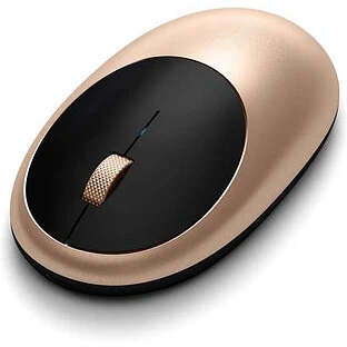 Беспроводная компьютерная мышь Satechi M1 Bluetooth Wireless Mouse. Цвет золотой