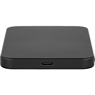 Внешний аккумулятор uBear Slide Power bank 5000mAh, PD20W, Qi2, черный