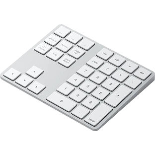 Блок клавиатуры Satechi Bluetooth Extended Keypad, Silver