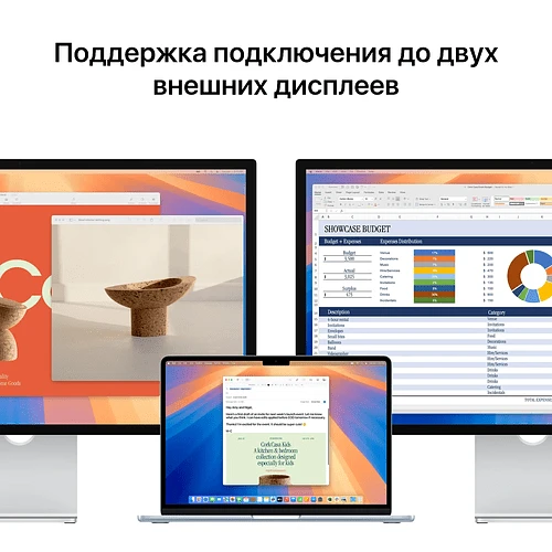 MacBook Air 13.6" M4 (10C CPU/8C GPU), 16GB, 256GB, Серебристый