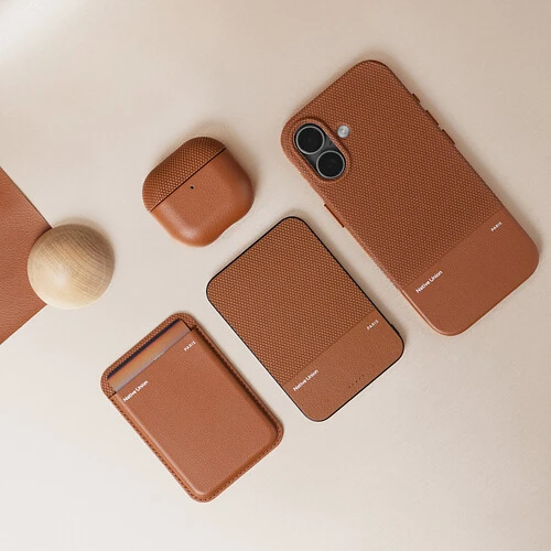 Внешний аккумулятор NATIVE UNION (Re) Classic Power Bank Magnetic Qi2, 5000mAh, цвет: коричневый