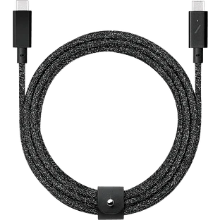 BELT CABLE TYPE-C кабель зарядный USB-C/USB-C 240W длина 2.4 м цвет космос