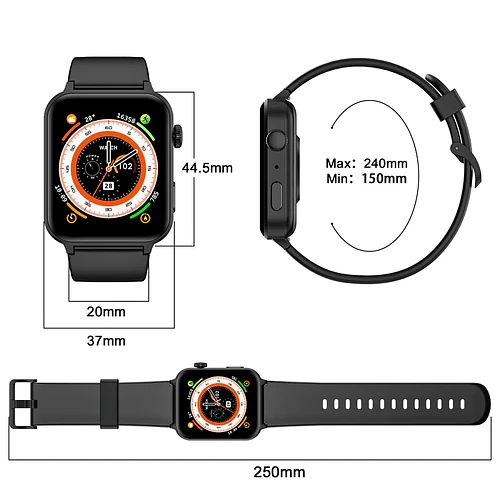 Умные часы Blackview R30 Pro Black