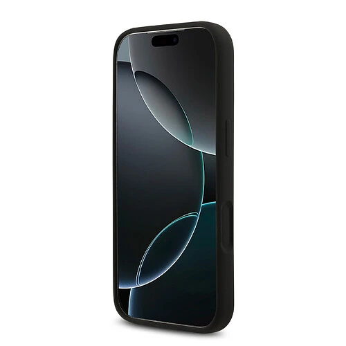 Чехол KARL LAGERFELD для iPhone 17 Pro Max Liquid Silicone NFT Karl & Choupette Hard Black (MagSafe)