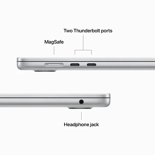MacBook Air 15.3" M4 (10C CPU/10C GPU), 16GB, 512GB, Серебристый