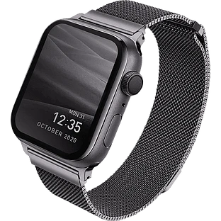 Ремешок Uniq для Apple Watch All series 40/38 mm Dante Strap Mesh Steel Graphite