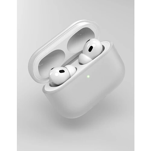 Чехол силиконовый VLP Grase Case для AirPods Pro 3, матовый прозрачный