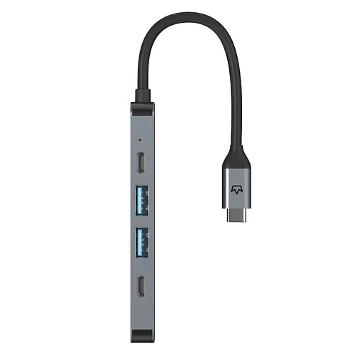 Адаптер VLP Infinity USB-C Hub 5 в 1, графитовый