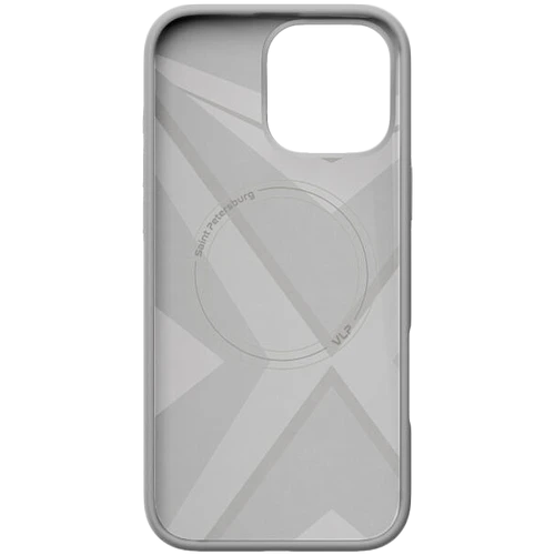 Чехол защитный VLP Aster Pro Case с MagSafe для iPhone 16 Pro, серый