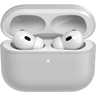 Чехол силиконовый VLP Grase Case для AirPods Pro 3, матовый прозрачный
