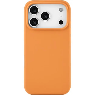 Чехол защитный uBear Touch Mag Case для iPhone 17 Pro, MagSafe совместимый, силикон, софт-тач, оранжевый
