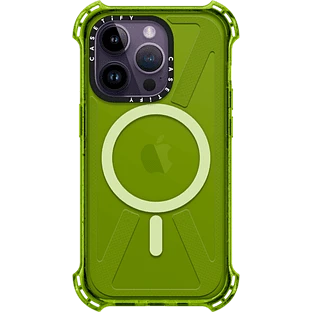 Чехол защитный Casetify Bounce with MagSafe для iPhone 14 Pro, зеленый CTF-12692439-16005229