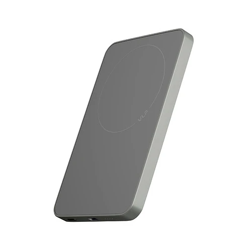 Аккумулятор внешний VLP Diamond Energy MagSafe, Qi2, 5000 mAh, USB-C, натуральный титан