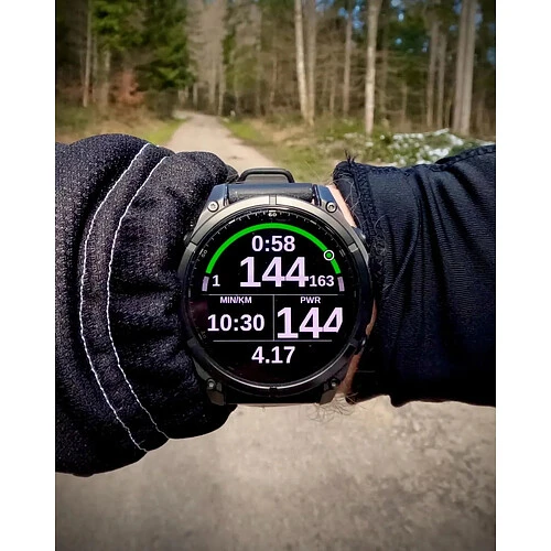 Умные часы Garmin Fenix 8 AMOLED Sapphire 47 мм, Titanium