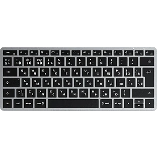 Беспроводная клавиатура Satechi Slim X1 Bluetooth Keyboard-RU. Раскладка - Русская. Цве